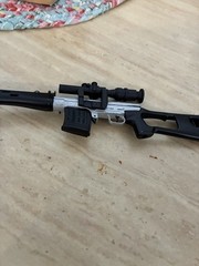 GoatGuns “Raider” Silver SVD Limited Edition Ultra Rare Raider Goat Gun