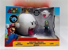 Nintendo King Boo with Luigi Action Figure Set – 3pk SEE DETAILS