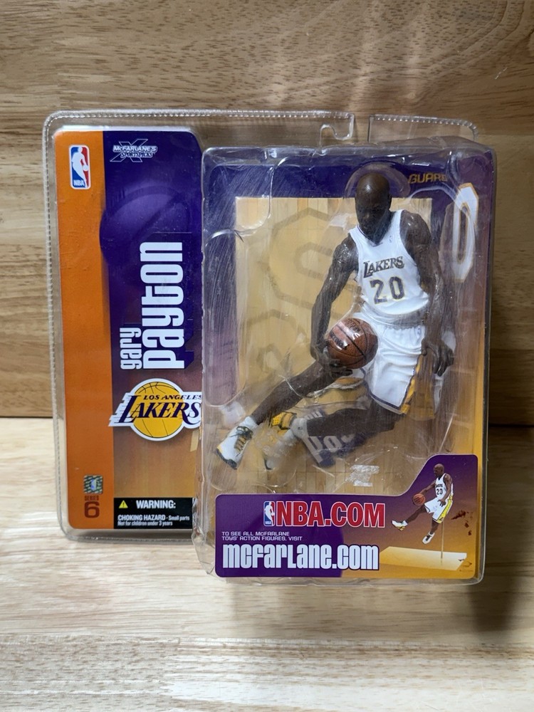 McFarlane Toys 2004 NBA Series 6 Los Angeles Lakers Gary Payton Action Figure