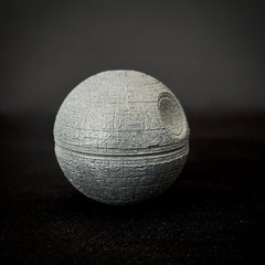 3D Printed Death Star Scaled Down Model