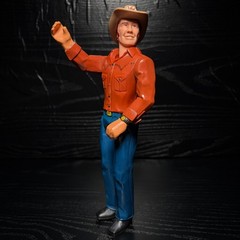 Play People – Rodeo Cowboy v2.0 (Tonka, 1979, Poseable) 8″ Action Figure *Loose*