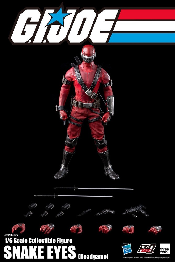 (2021) Threezero: G.I. Joe Snake Eyes (Deadgame) 1:6 Scale Figure BBTS Exclusive