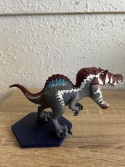 Chibi Spinosaurus, 3d printed figure painted, Jurassic Park 3