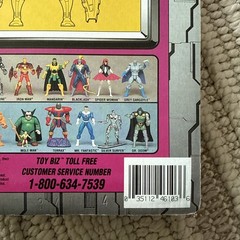 Toy Biz Marvel Iron Man 1994 Plasma Cannon Figure Rare MIS PACKAGE! War Machine