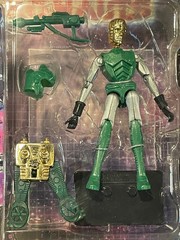 VINTAGE 2002 PALISADES DIE CAST METAL MICRONAUTS GREEN SPACE GLIDER MOC/Complete