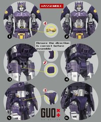 GoBettterStudio GB-1168 upgrade kits for Age of the prime Solus Prime,in stock