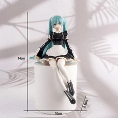 Hot Kawaii Hatsune Miku Anime Action Figure PVC Collection Model Doll Birthday
