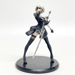 Hot 18CM Yorha 2B Series Anime Figure PVC Collectible Action NO BOX Model Doll
