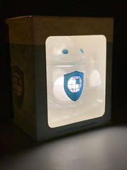 Android Mini Collectible Special Edition SECURITY & PRIVACY Light Up Andrew Bell