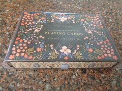 Rifle Paper Co Hawthorne & Luxembourg Playing Cards Set of 2 Boxed Brand New