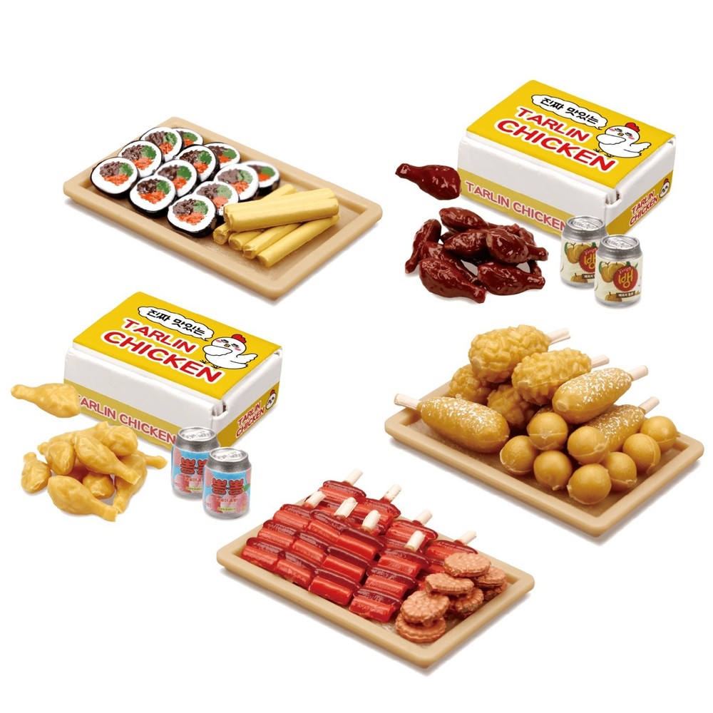 1 Random 1:12 Scale Korean Food Accessories For 6″ Action figure Diorama Props