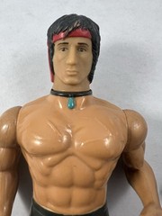 1986 Coleco Rambo Force of Freedom JOHN J RAMBO (Skinny Head) – Incomplete