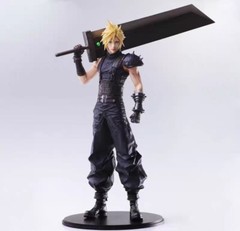 11″ STATIC ARTS Final Fantasy VII Cloud Strife remake rebirth Figure (no box)