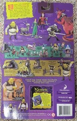 2001 MCFARLANE TOYS SHREK PRINCESS FIONA W/LEG KICKING ACTION MOSC