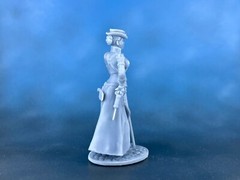 Action Figure Steampunk Lady Plague Doctor 40mm Resin Figure