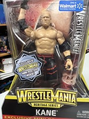 WWE Mattel Basic WrestleMania Heritage Series Kane MOC NIB