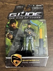 Lot Of 2 G.I. Joe The Rise of Cobra, Movie Action Figures Baroness & Shipwreck