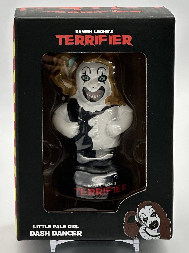 NIB 2025 Surreal Terrifier Little Pale Girl 3″ Dash Dancer Bobble Damien Leone