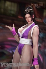 Mojoy Shiranui Mai Fighting Style Female Seamless Body 1/6 Action Figure Purple