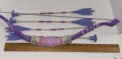 Disney Tangled Rapunzel Quiver Bow & Arrow Set Prop Cosplay Halloween Costume