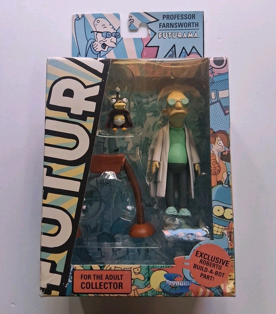 2009 Toynami “FUTURAMA” {PROFESSOR FARNSWORTH} Action Figure, NEW! SEALED! RARE!