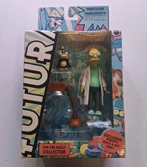 2009 Toynami “FUTURAMA” {PROFESSOR FARNSWORTH} Action Figure, NEW! SEALED! RARE!