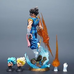 38cm Dragon Ball Vegetto PVC Figure Anime Statue Collectible Model Toy