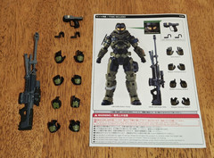 1000 Toys Halo Reach Jun (Noble Three): Authentic, Complete in Box, Near Mint