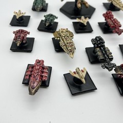 Misc Mini Spaceship Figurines War Games Tabletop Unknown Mystery