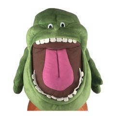 Ghostbusters Slimer On Pumpkin Plush Greeter Halloween 24in 2016 Gemmy