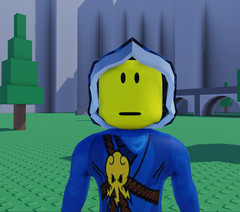 ROBLOX SILVERFIN HOOD Virtual Item Code only MESSAGE DELIVERY (READ DESC)