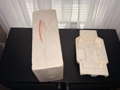 1979 Kenner Stretch X-Ray See-Thru Invader Figure Boxed w/ Box & Foam Insert