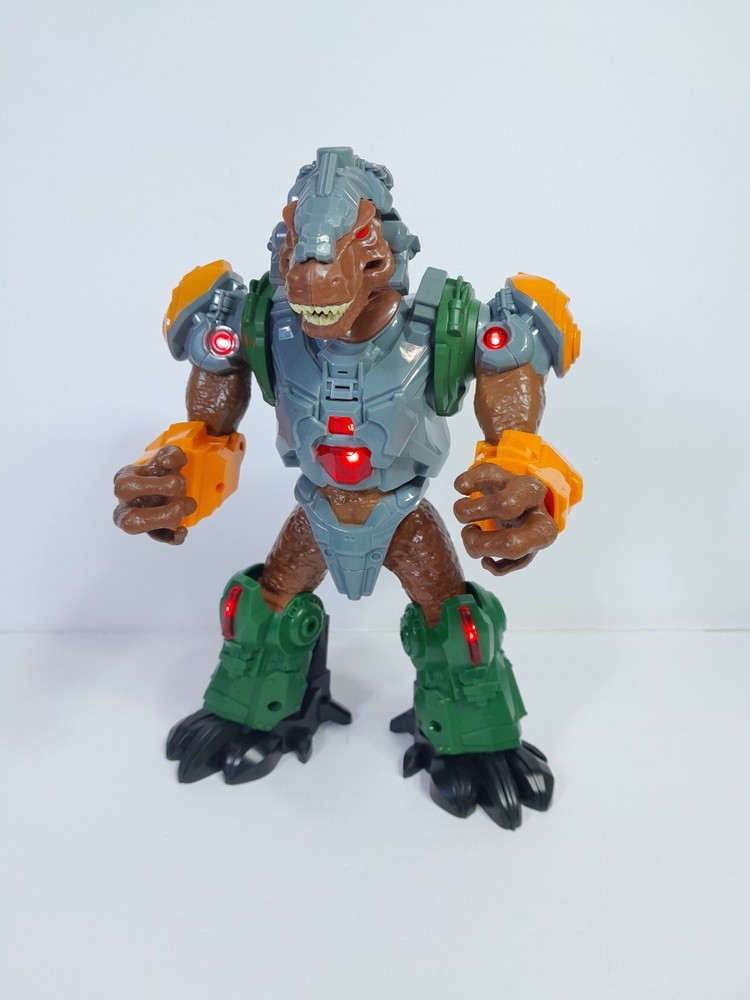 Adventure Force Rexobot Combat Robot Action Figure with Lights & Sounds 13″