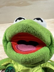 Vintage 1999 Magic Talking Kermit The Frog Sesame Street 30th Anniversary Talks