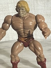 He-man Masters of the universe vintage made in mexico 1981 motu Soft Head