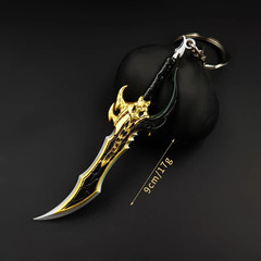 22Cm Solo Leveling Peripherals Knight Killer Fangs Metal Sword Cosplay Anime PVC