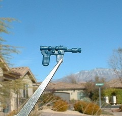 NICE Custom/REPRO Vintage 1980 Style Blue Weapon for Han Solo Star Wars ESB