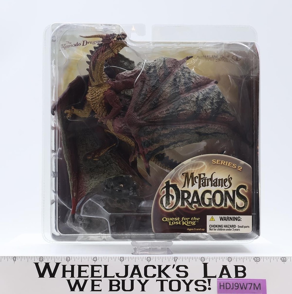 The Komodo Clan Dragon McFarlane’s Dragons Series 2 2005 Statue NEW SEALED