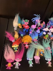 Hasbro DREAMWORKS Trolls Movie Band Collectible Dolls Assorted Lot Of 50
