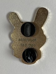 KIDROBOT Enamel Pin Rare Dunny NEW YORK Comic Con NYCC 2016 Limited Ed 200
