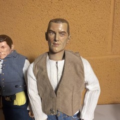 1/6 Scale Custom Action Figure Lot of 2 Western Cowboy Civil War Soldier 12″