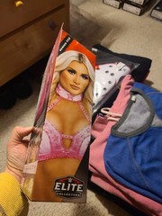 WWE Elite AUTOGRAPH SIGNED Tiffany Stratton Figure Series 113 Fanatics COA Case