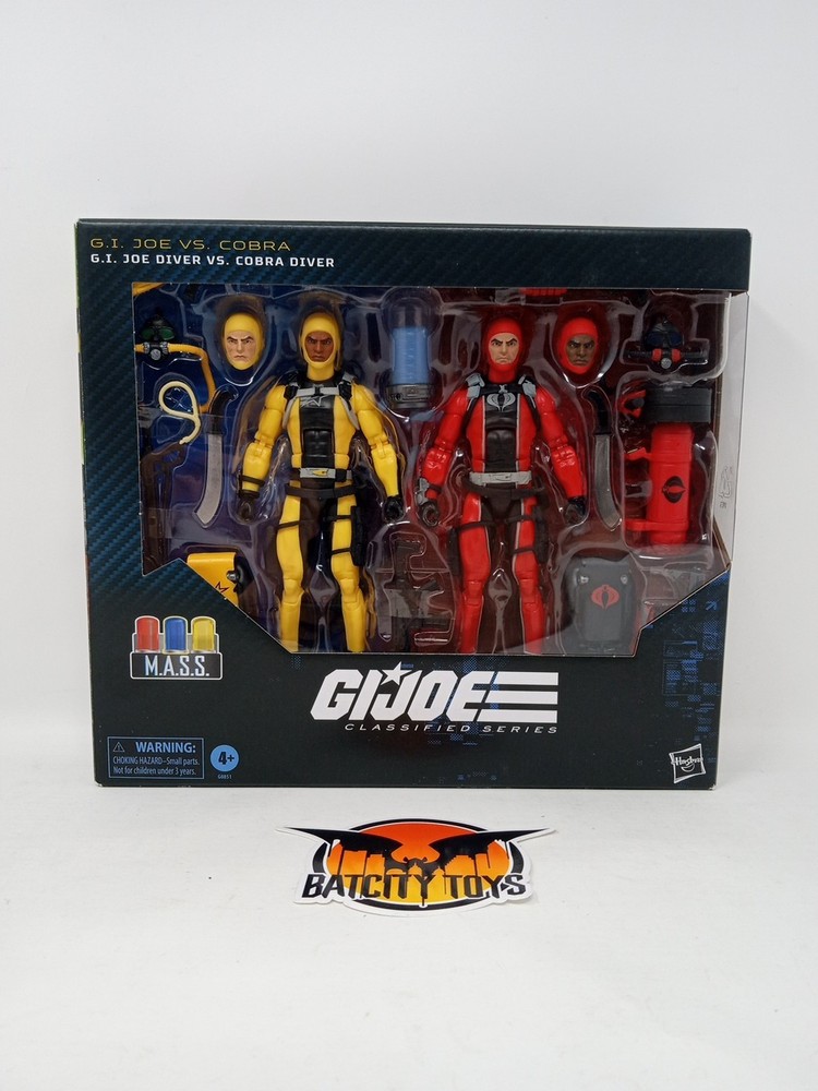 G.I. Joe Classified 169 G.I.Joe & Cobra Diver 6 In Action Figures Hasbro 2025