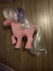 Lot Of 6 Vintage 1980s My Little Pony Toys, G1 Unicorns Pegasus