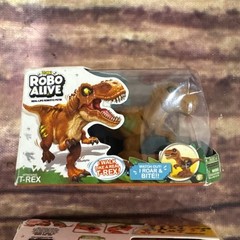 Zuru 5 Surprise Mini Brands – Toy Series- Robo Alive T-Rex & Snake