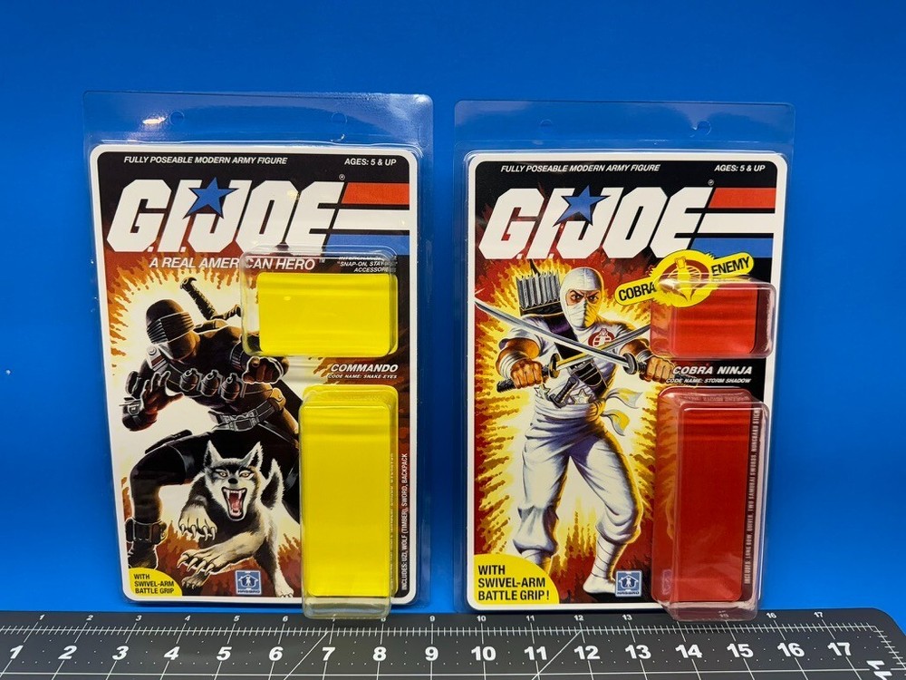 🔥 CUSTOM GI JOE DISPLAY CASES WITH RETRO THEMED CARD ART🔥