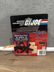 K24i0067 MACHINE GUN DEFENSE UNIT MIB MINT IN BOX SEALED BAG 1984 GI JOE VINTAGE