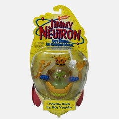 Jimmy Neutron Boy Genius Figure Yokian King Toy Mattel Figurine Nickelodeon 2001