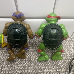 Teenage Mutant Ninja Turtles 80-90s Mixed Figures Weapons TMNT