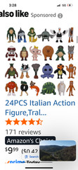 24PCS Steal Brainrot Figure Set – Italian Brainrot Character Display Collectio